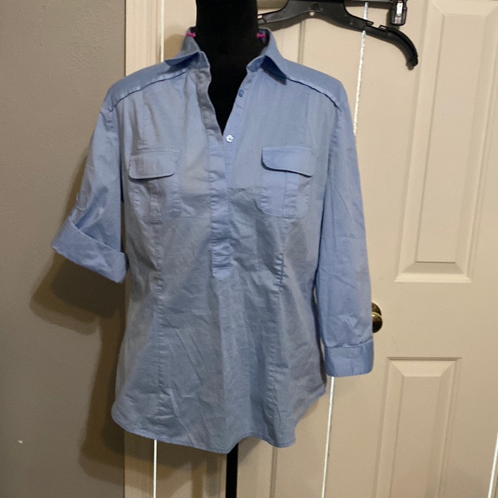 New York and Company nice blouse sz L